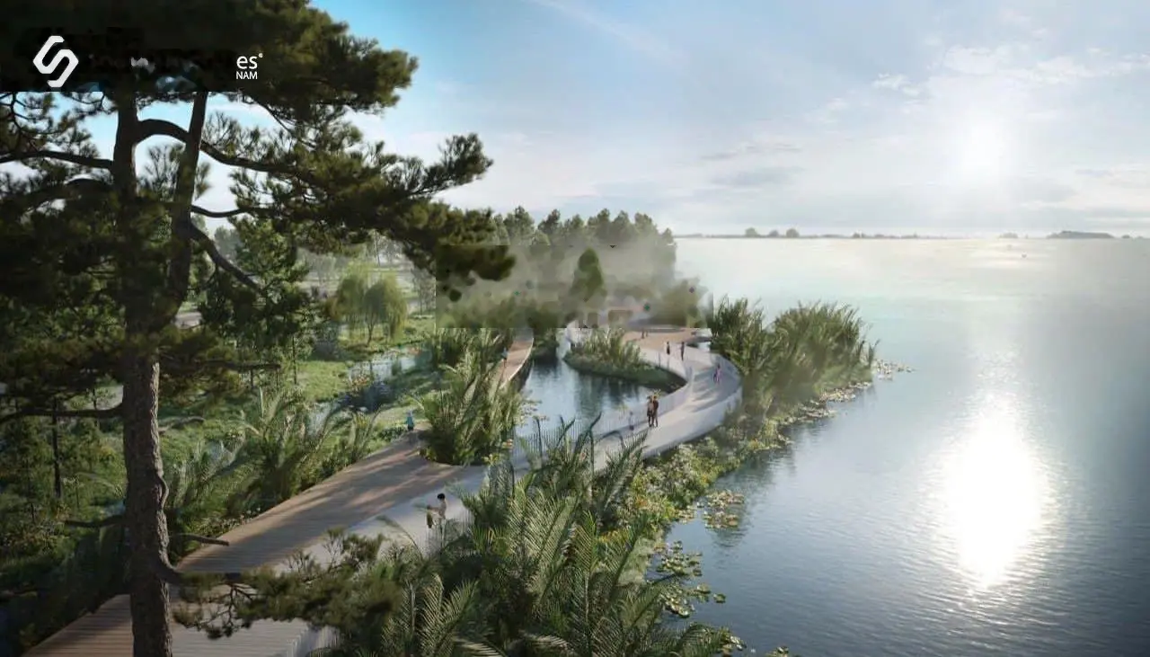 Biệt thự đơn lập độc bản EcoVillage, trực diện sông, bến du thuyền, duy nhất 1 căn suất ngoại giao