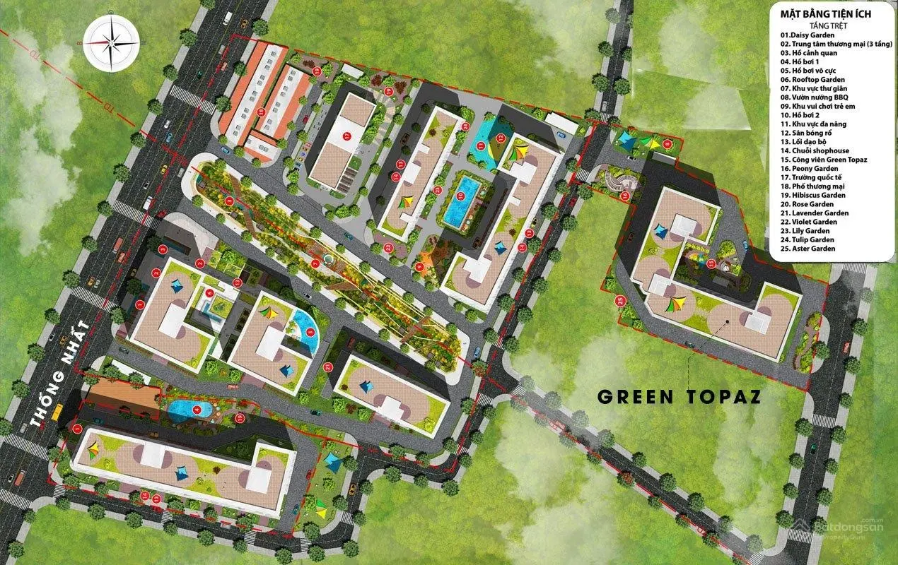 Nhà mới chuẩn bị nhận nhà bán lại Green Topaz căn 2pn view hồ đá giá 1ty870, LH 0907 035 ***