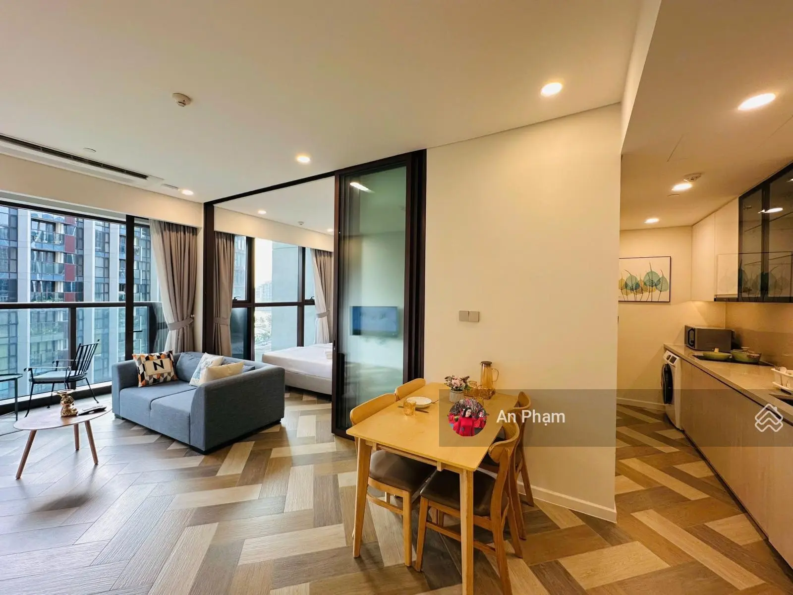 Bán The Galleria - Metropole 1 phòng ngủ view cầu Bason