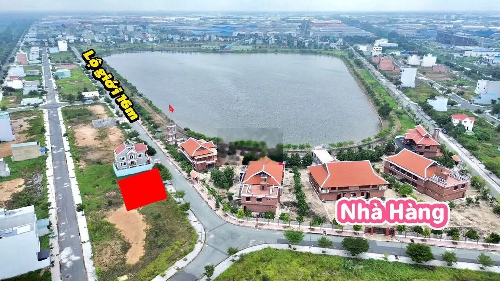 Đất Biệt Thự Đẹp View Hồ - Đối Diện Nhà Hàng - Tiềm Năng Tăng Giá Cao.
