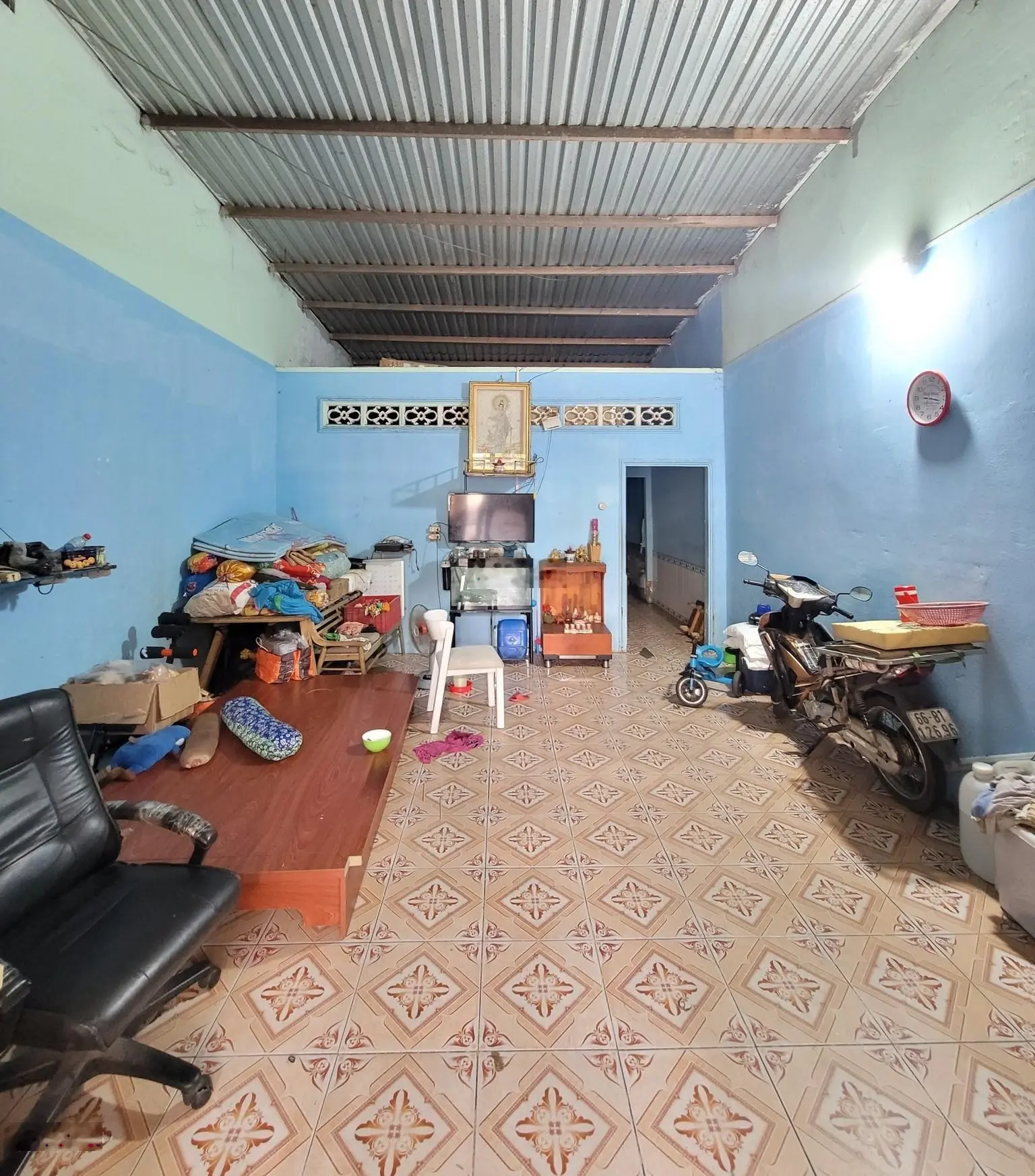 2 tỷ 400 Bán đất tặng nhà cấp 4, đường xe tải thông, đường Nguyễn Thị Tươi 50m P.Tân Bình, TP.Dĩ An