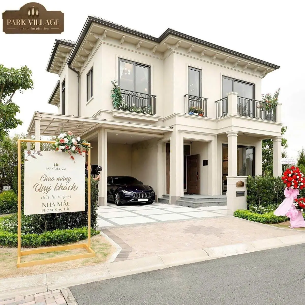 Mở bán Biệt Thự Park Village: 322m2 Giá 16,8 tỷ, Thanh toán 5 tỷ trong 12 tháng, 0% Lãi suất 2 năm.