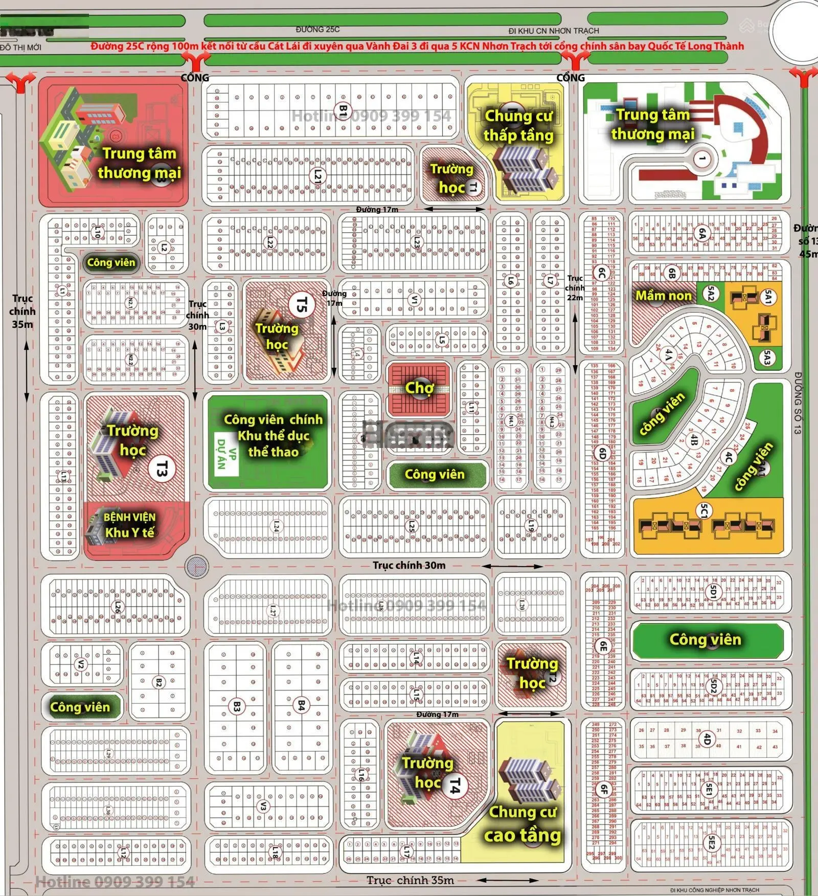 Long Tân City! Chủ cắt lỗ 30% bán lô đất 120m2 giá 1 tỷ 3, ngay trục chính đi vào 500m, gần UBND