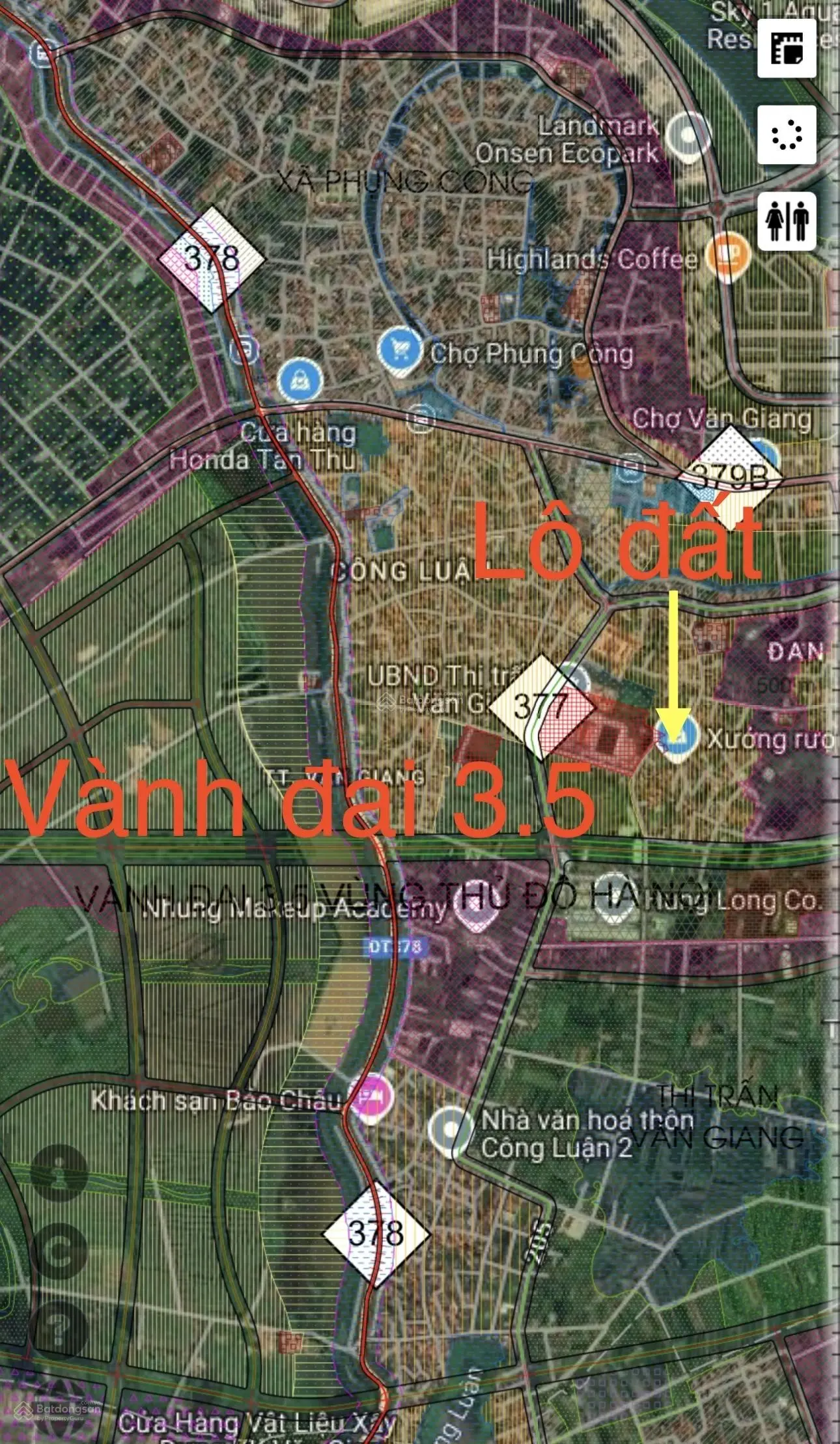 Bán 311.7m2 đất tại Đan Nhiễm thị trấn Văn Giang duy nhất 1 lô trục chính, cách Vành đai 3.5 300m