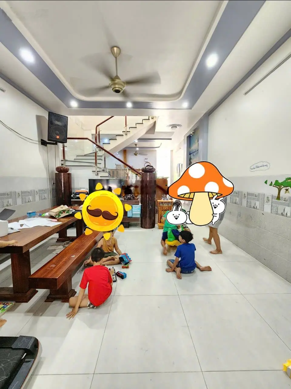 Bán nhà 1T 1L 5x20m, đường D4 KDC Bình An p. Bình Thắng gần Ngã 3 Tân Vạn