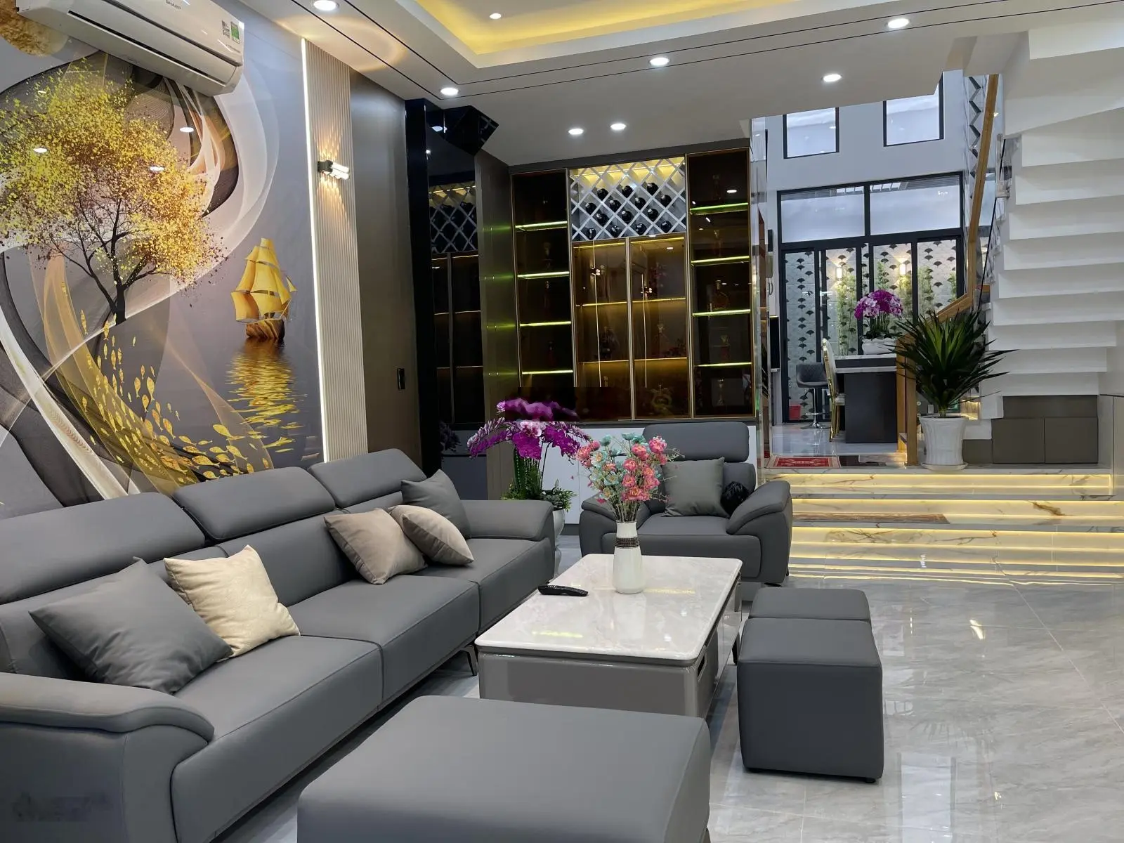Mặt tiền 7 tầng smarthome đường Số 9 Phường 8 (Phường 9 cũ) Gò Vấp, diện tích 96m2 - 9 PN