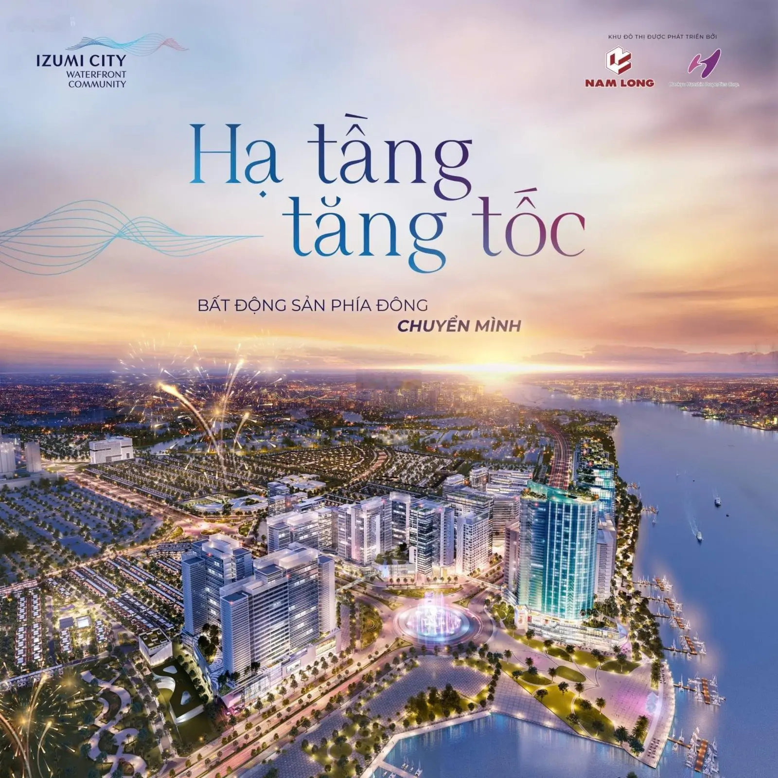 Bán nhà phố đẹp tại izumi city, giá 7 tỷ, diện tích 143.5m2 7x20,5m sân rộng tha hồ trồng cây