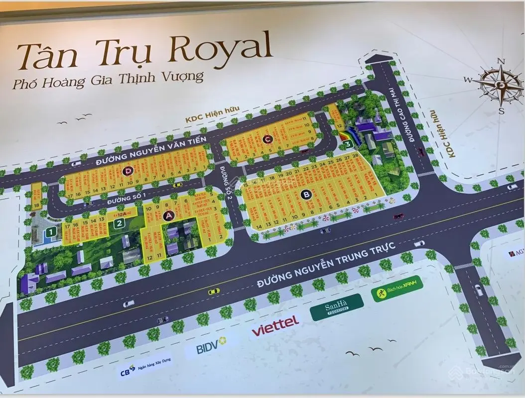 Shophouse Tân Trụ Royal, một dự án tiếp nối thành công của Tân Trụ Riverside Market
