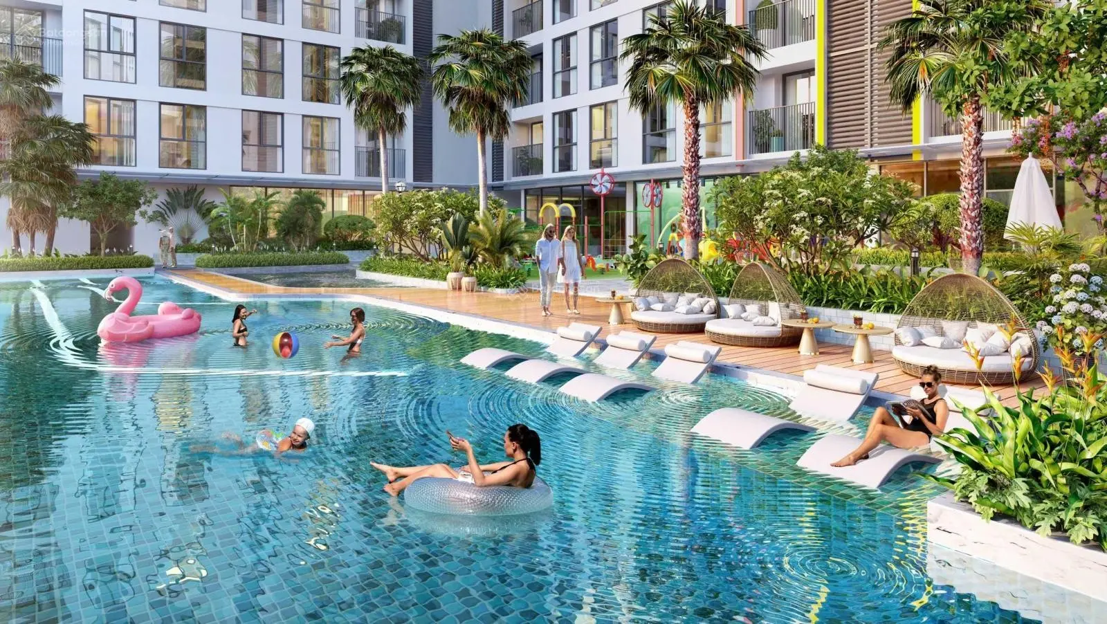 Căn hộ 3PN 102m2 duy nhất tại Sentosa Sky Park Hải Phòng, chiết khấu 329tr