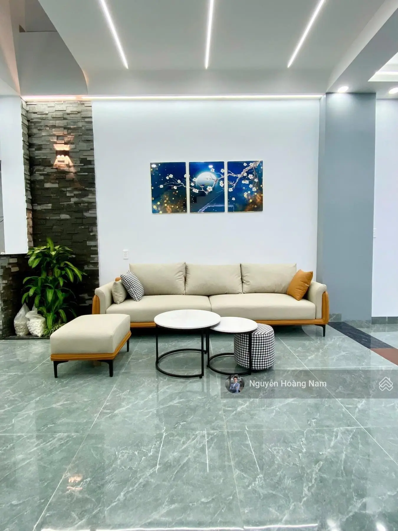 Bán Nhà đẹp 80m2, giá chỉ 3.15 TỶ, 5PN - 4WC, cho thuê 25 Triệu/ tháng, Đinh Đức Thiện, Bình Chánh