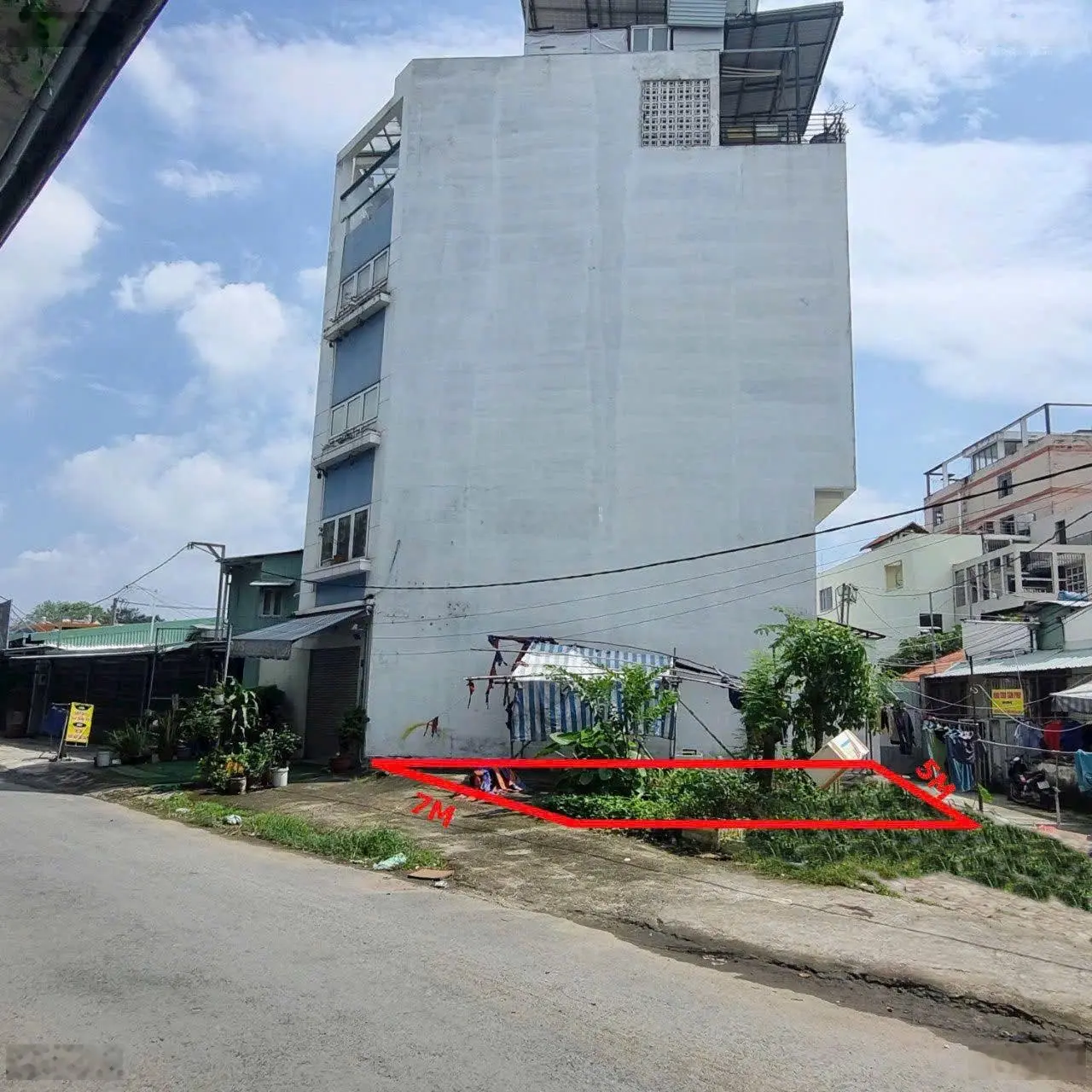 Bán lô góc 2 mặt tiền, Phường Tân Phú, Q. 7. Giá 6.5 tỷ TL