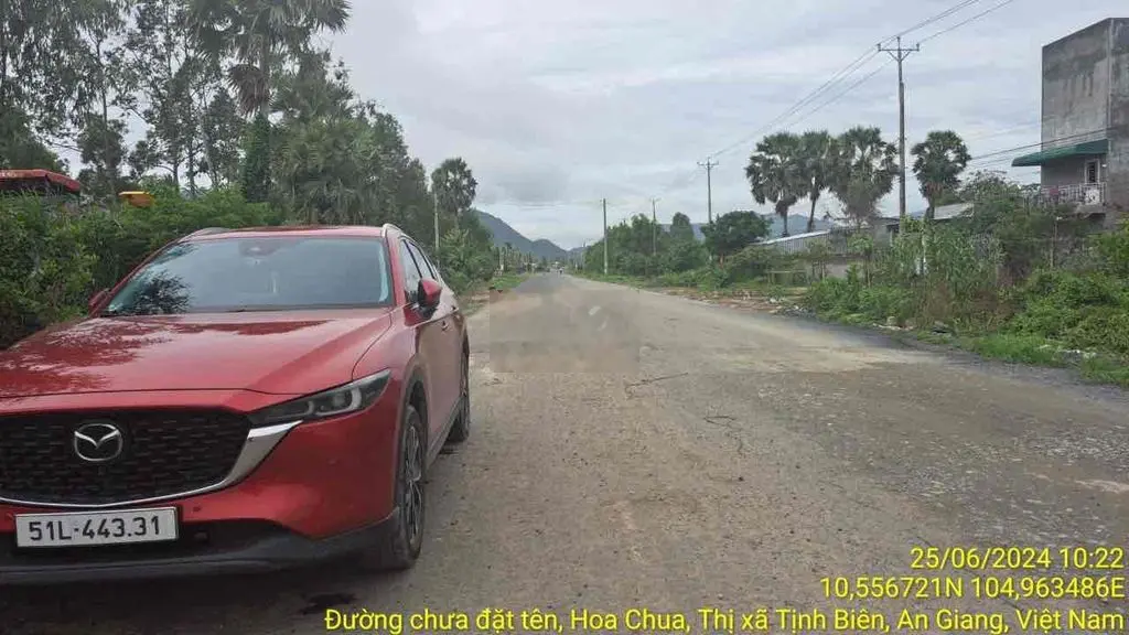 Bán đất 6746m2 có 550m2 đất ở MT Đường 949 Tx Tịnh Biên An Giang 6,7t