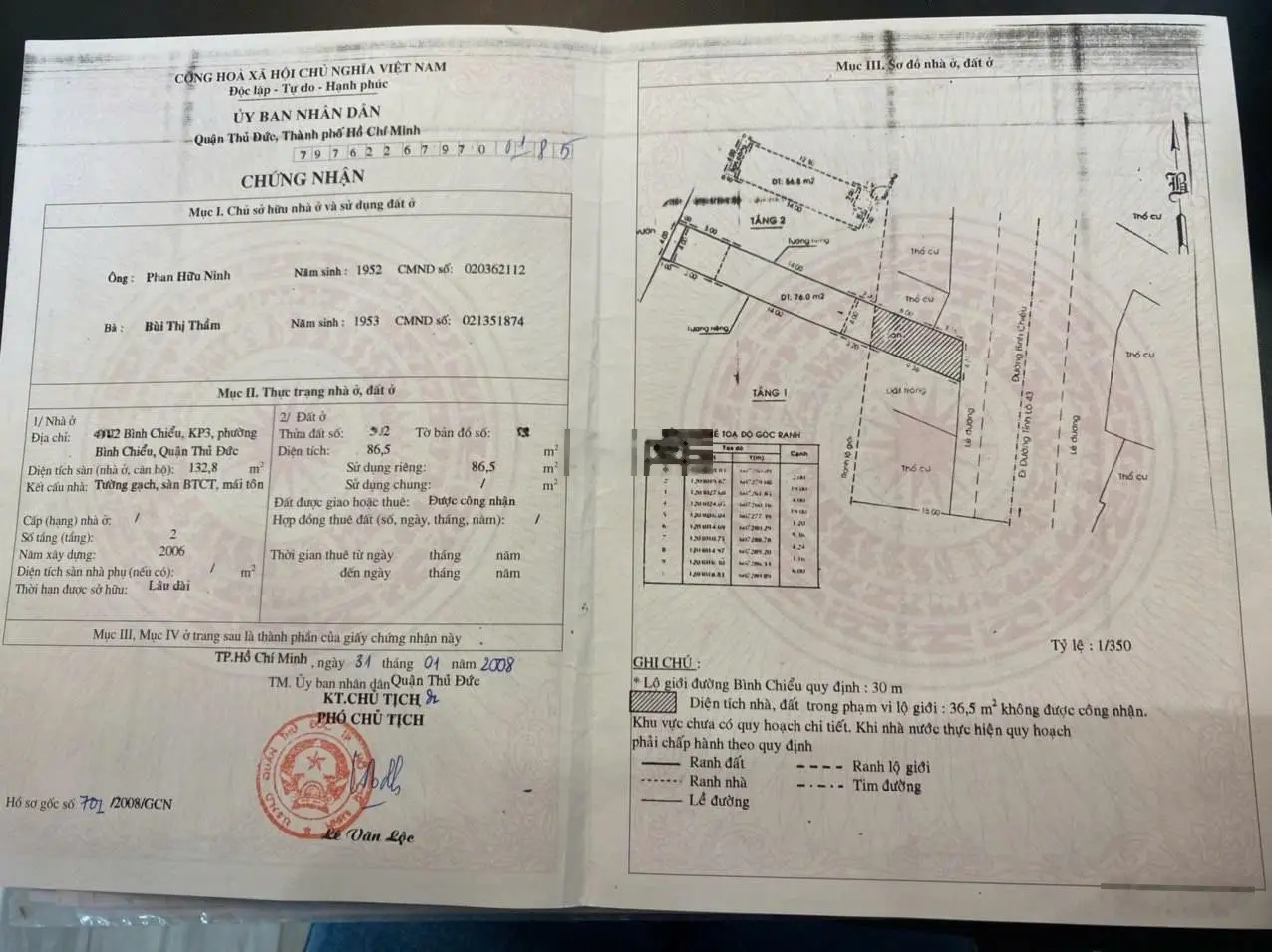 Bán nhà mặt tiền đường bình chiểu, tp. thủ đức sổ hồng riêng giá 8,2 tỷ tl