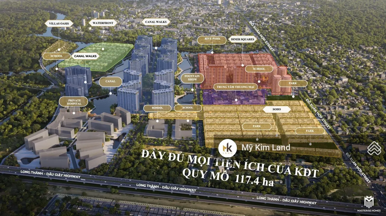 46,8 tỷ sở hữu ngay căn nhà phố The Global City - vị trí siêu đẹp - đối diện kênh đào nhạc nước 2km