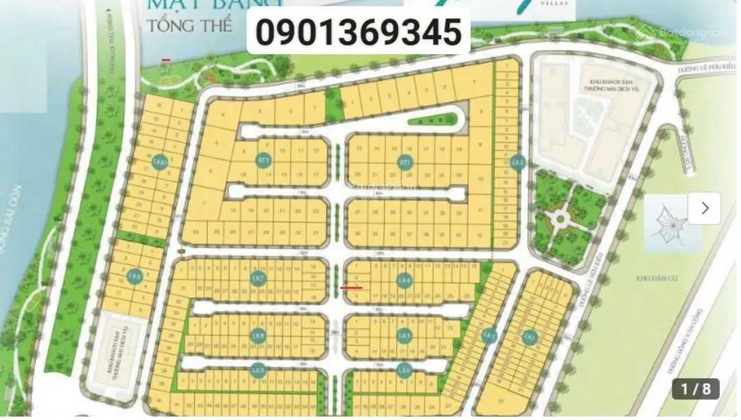 Bán căn biệt thự lk 8 đường d2 khu myster - đảo kim cương dt 7x15,5 h- 4 tg giá 22,8 tỷ 0901 369 ***