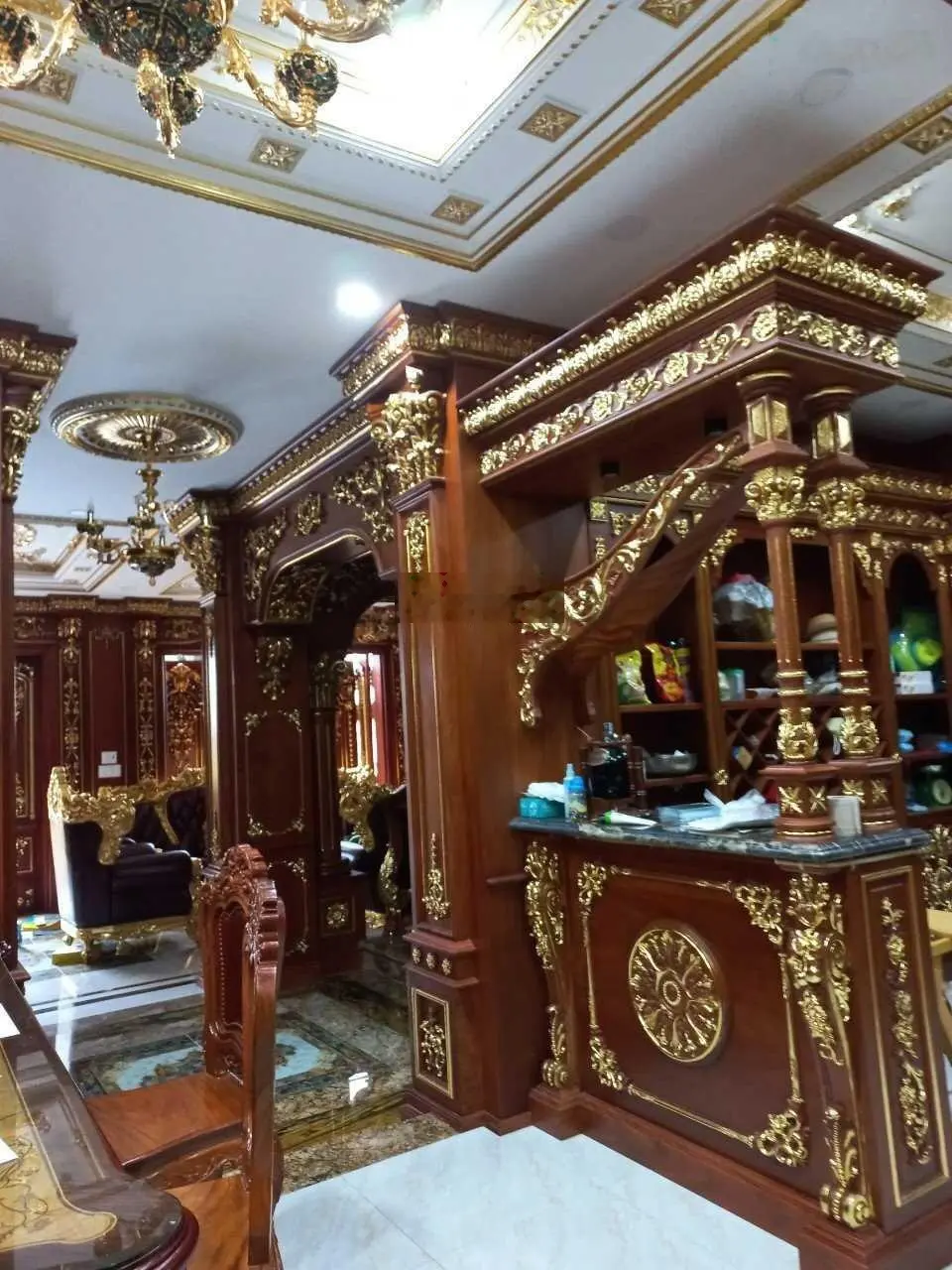 S0S - Bán gấp villa Lê Đức Thọ, P.7, GV - 176m2 (8x22m) - 6 tầng - nội thất cao cấp