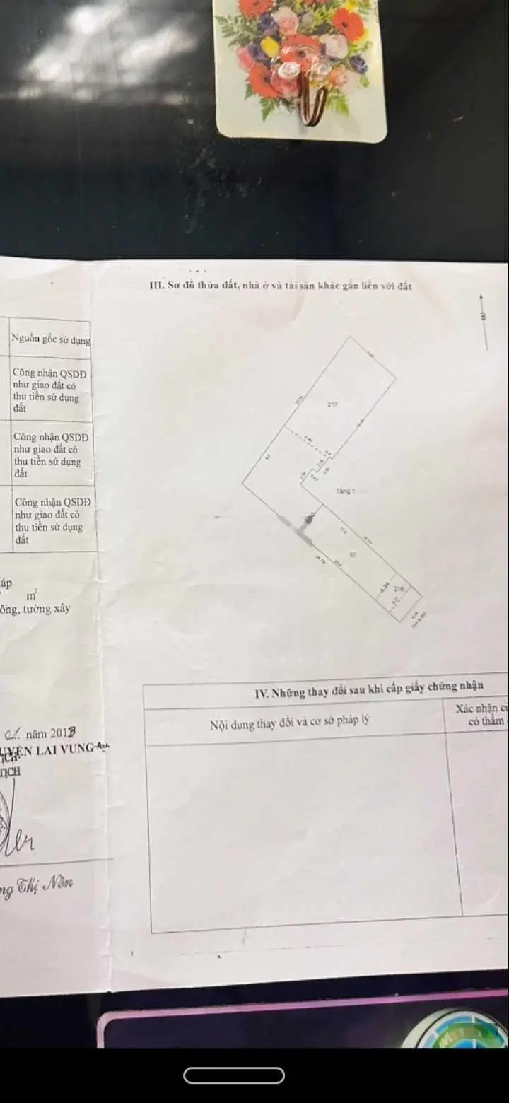 Bán nhà phố khóm 1 trung tâm thị trấn Lai Vung 241,7m2. Sổ đỏ chính chủ. MT 4,3m ngã 3 xa lộ LV