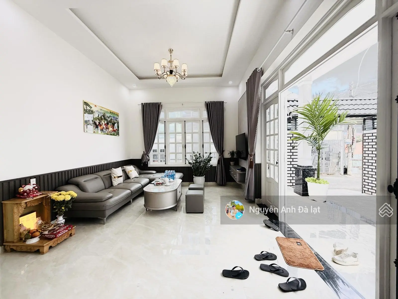 Bán Villa 3 Mặt Tiền Trung Tâm Thành Phố Đà Lạt 11tỷ700tr hẻm ô tô