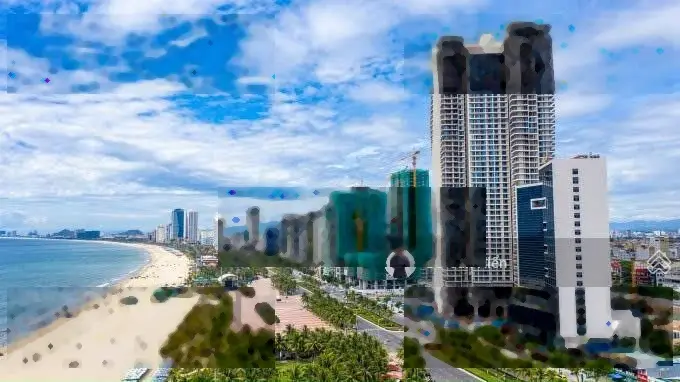 ~900m2 mặt biển Mỹ Khê, sẵn GPXD 20 tầng, với tổng công suất khai thác ~ 160 phòng khách sạn