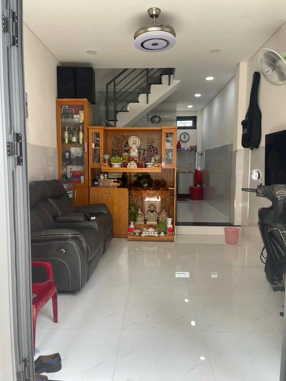 Ngang 6,5m hiếm, đường Phan Văn Trị, DT 59m2, vuông vức, 1T 1L, đang cho thuê, giá 5,9 tỷ TL