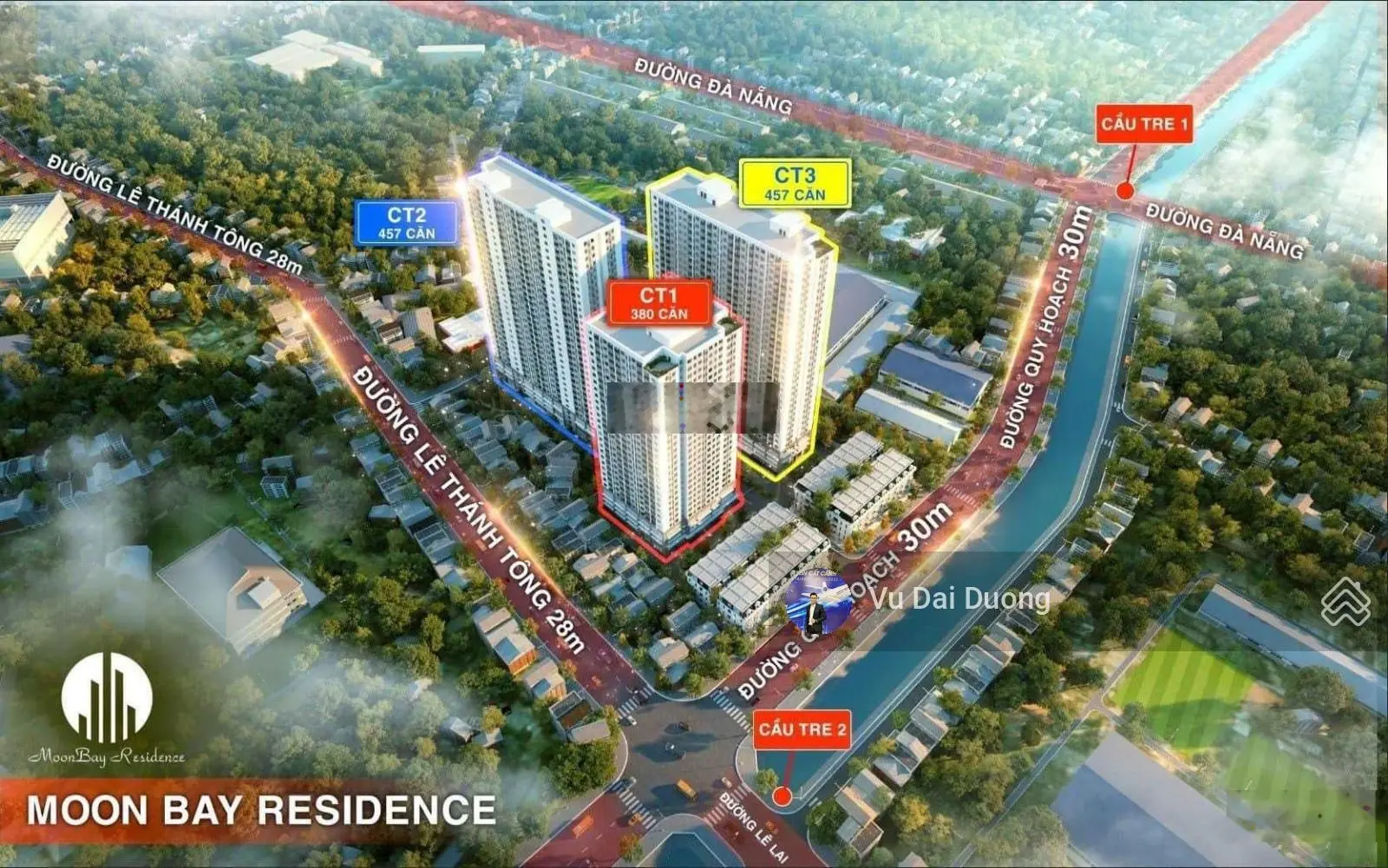 Báo giá chung cư MoonBay Residence - Khu nhà ở xã hội 384 Lê Thánh Tông, Hải Phòng