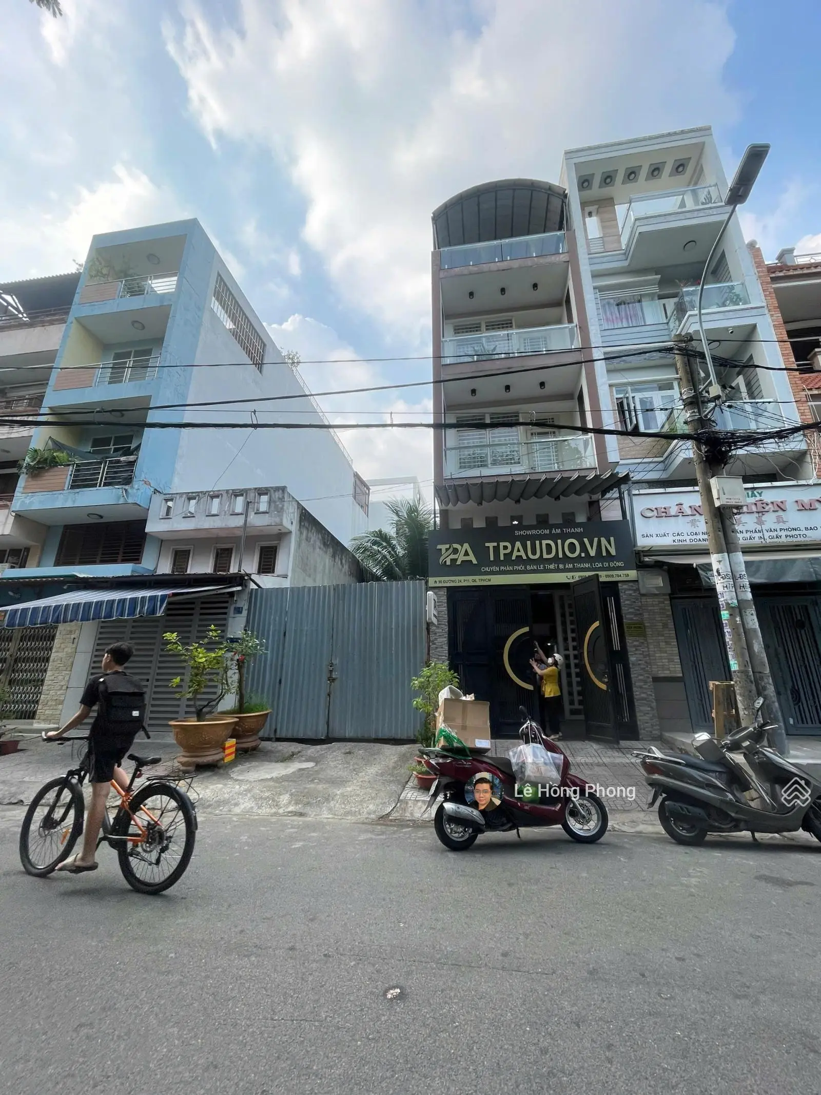 Bán nhà nát Mặt Tiền Đường Số 24 (Bình Phú 1) đối diện Công Viên, DT 4x24 CN 96m2, Giá 12.5 tỷ TL