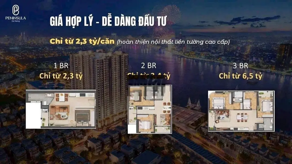 Peninsula đà nẵng - chỉ từ 800tr sở hữu ngay căn hộ cao cấp