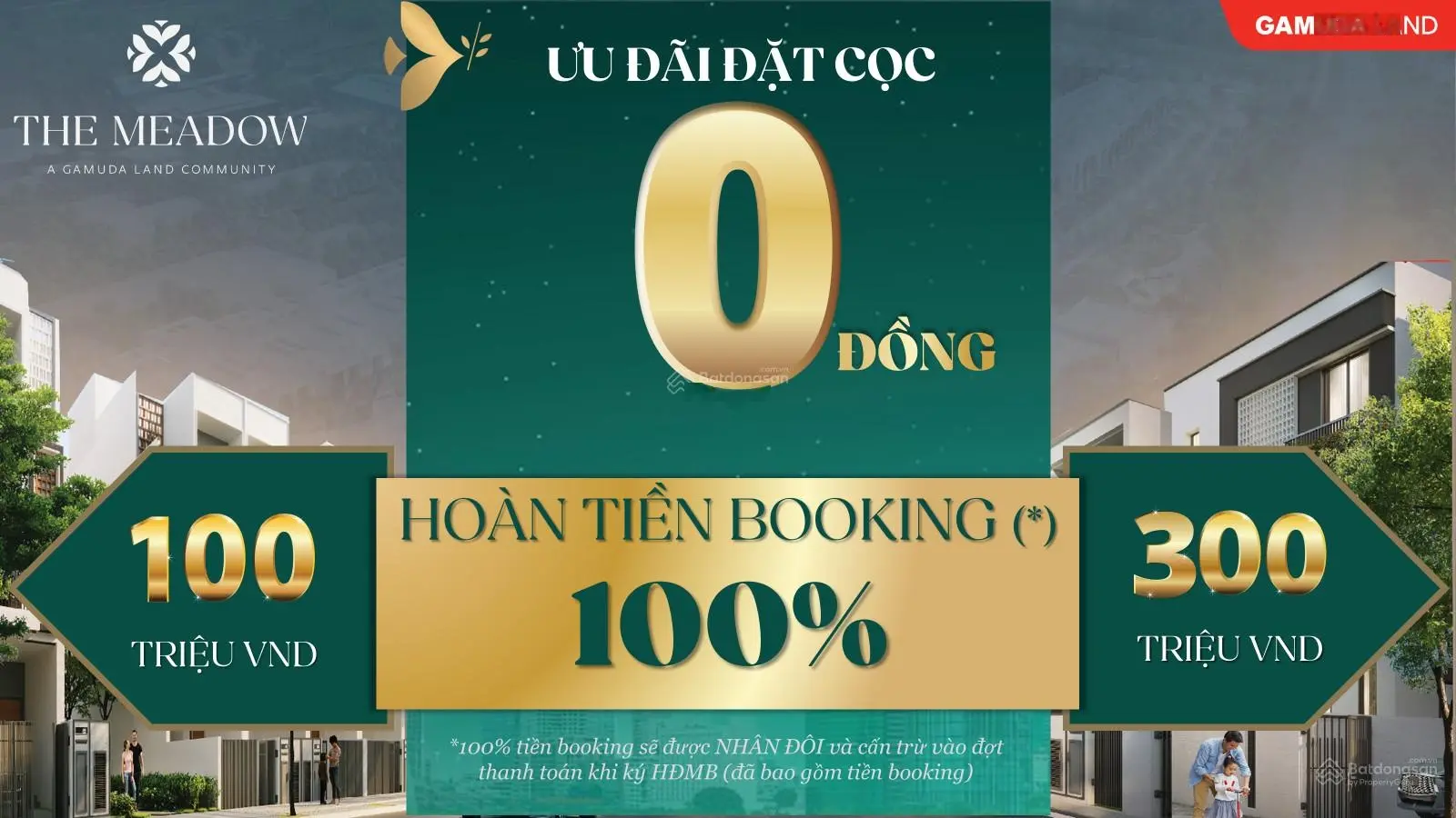 Ưu đãi đặt cọc 0 đồng 212 căn nhà phố, biệt thự The Meadow Bình Chánh từ Gamuda Land