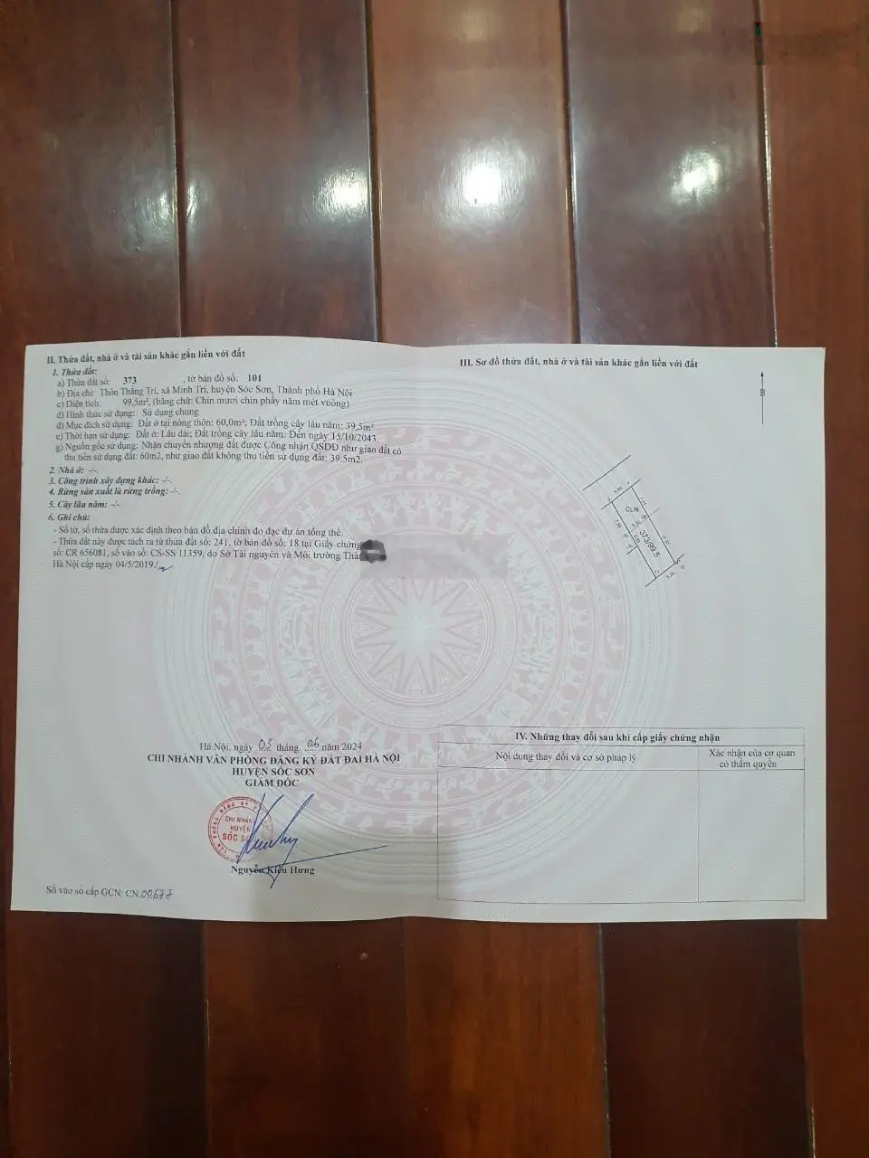 Siêu phẩm đẹp nhất khu Thắng Trí, Minh Trí, sóc sơn. đất 2 mặt tiền kinh doanh