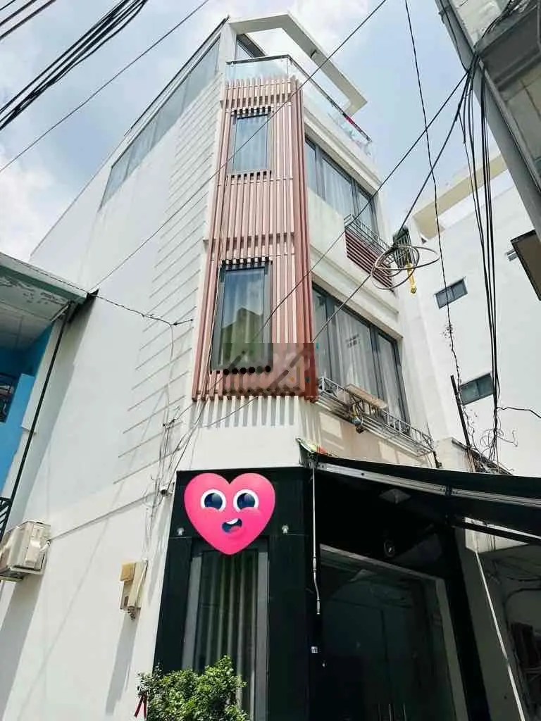 42M2 (3,5x 10,5) ĐƯỜNG HOÀNG HOA THÁM, BÌNH THẠNH - 4 TẦNG BTCT