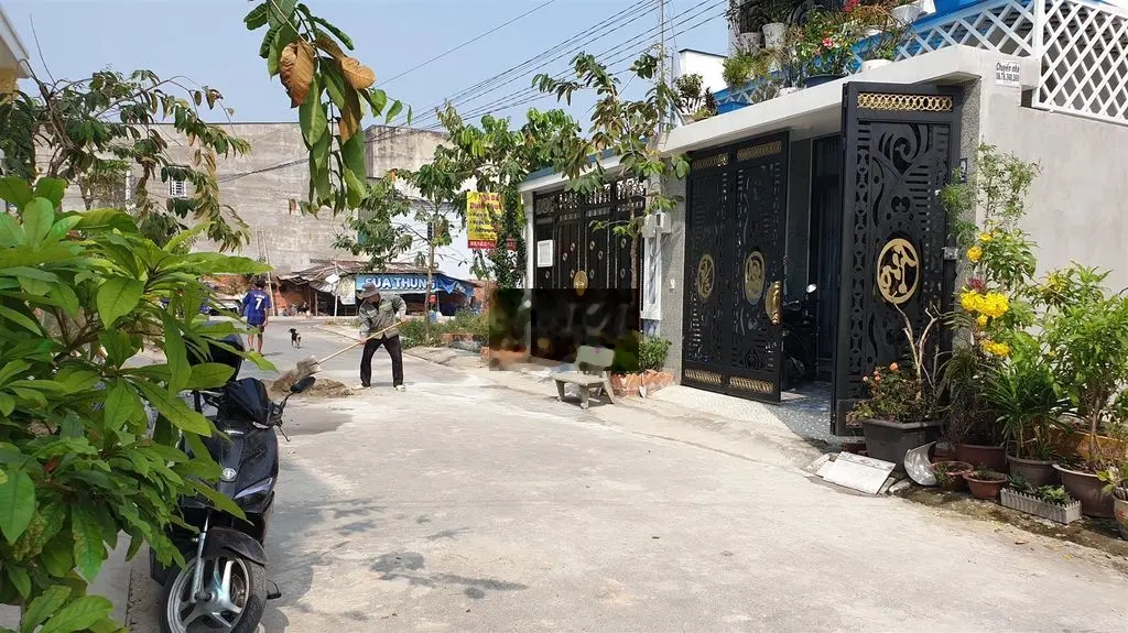 Đất thổ cư 82m2(5.5x15) sẹc Nguyễn Thị Thử-Hóc Môn