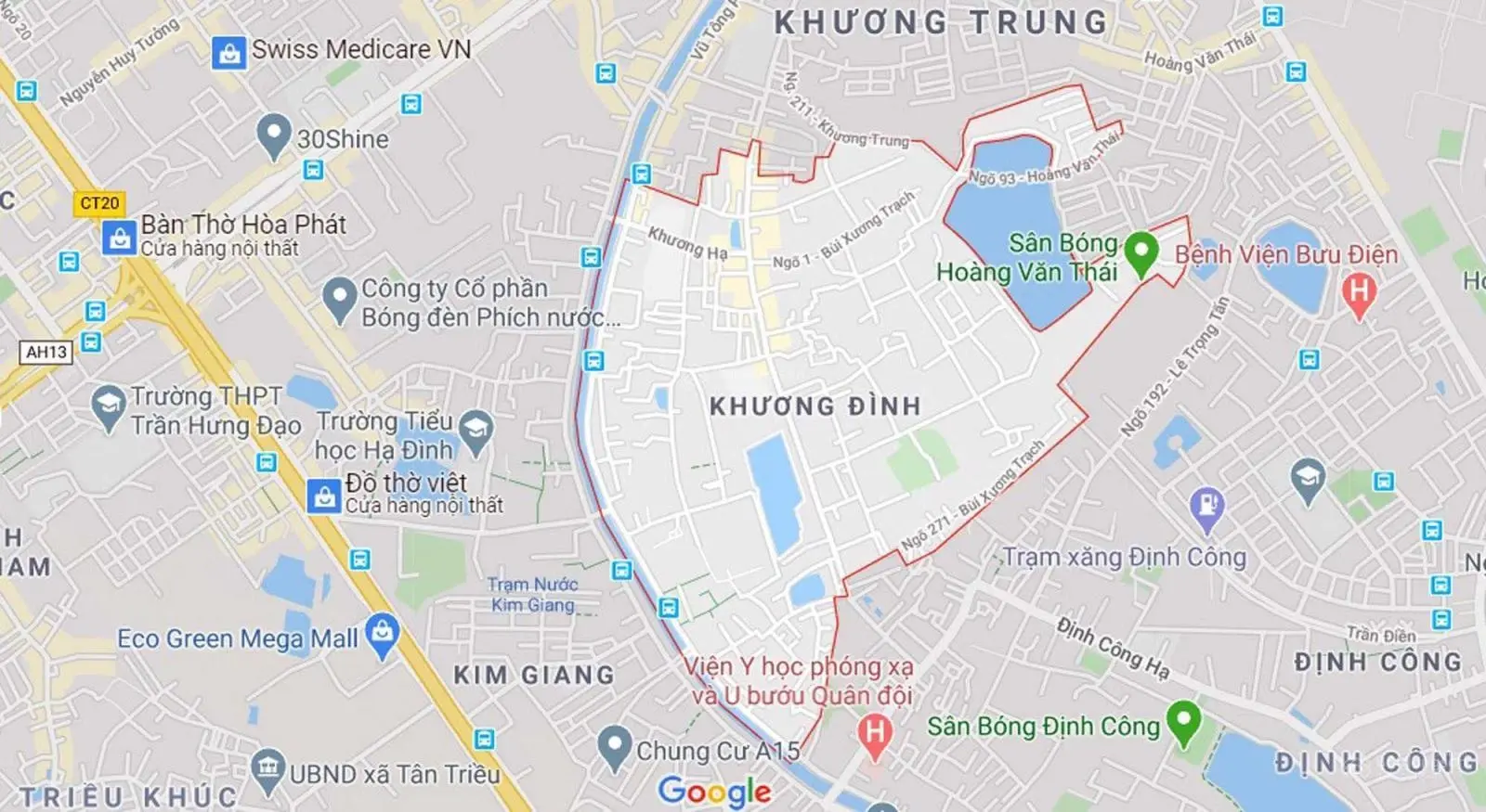 Mặt ngõ ô tô kinh doanh - Khương Đình - Thanh Xuân