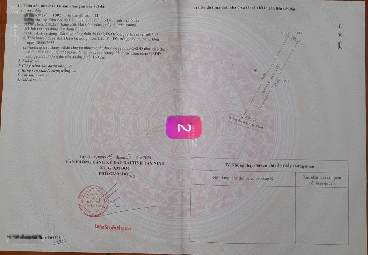 Bán 6 lô đất tại Cẩm Giang - Gò Dầu đẹp giá lỗ dân cư đông đường ô tô tới đất giá chỉ 3xxtr