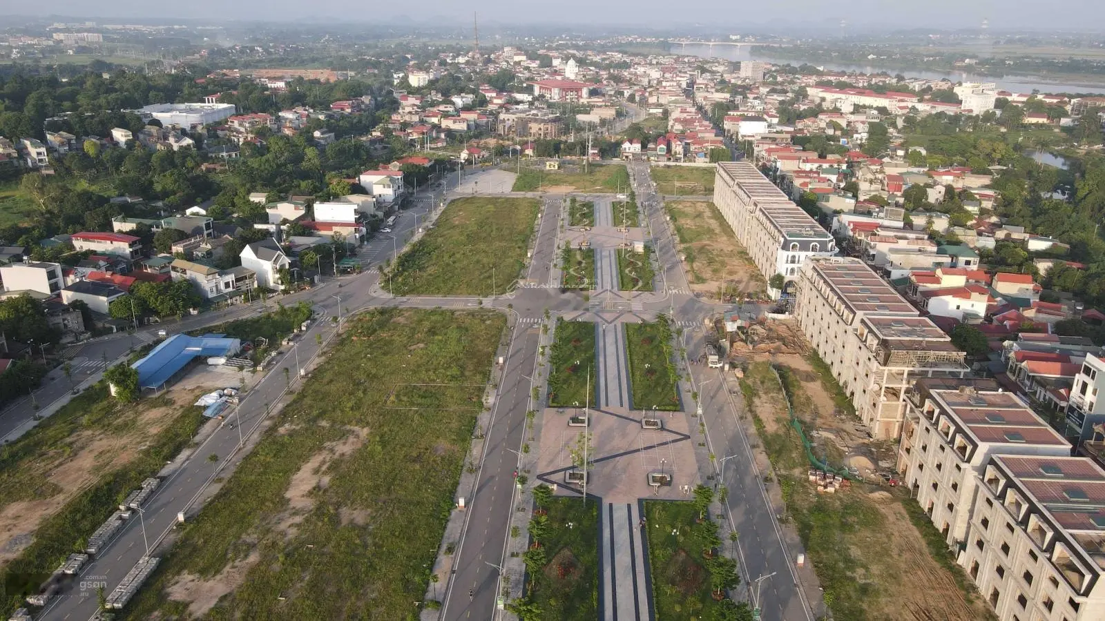 Căn đất nền bt hướng Nam siêu đẹp bt9 - 09 dự án Âu Cơ Park City Phú Thọ