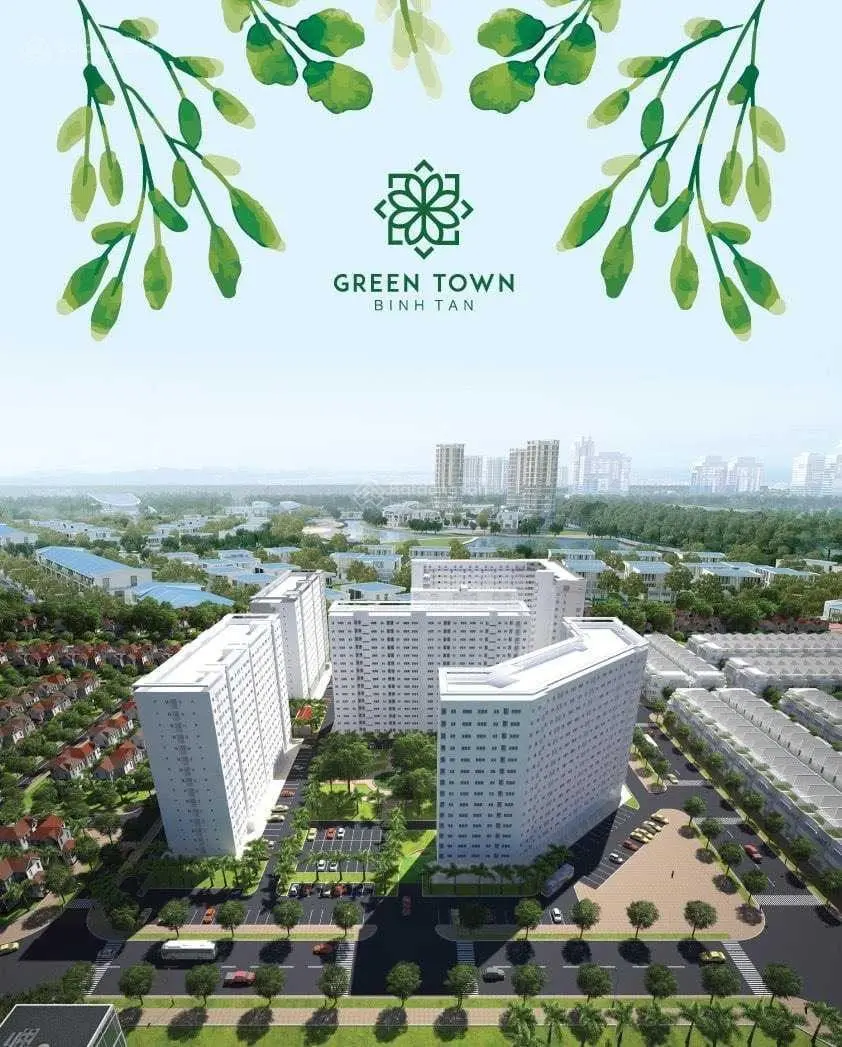 Có nhà riêng sớm hơn dự định với Green Town Bình Tân- giá từ 40triệu/m2- 2tỷ/căn LH ngay 0918 141 ***