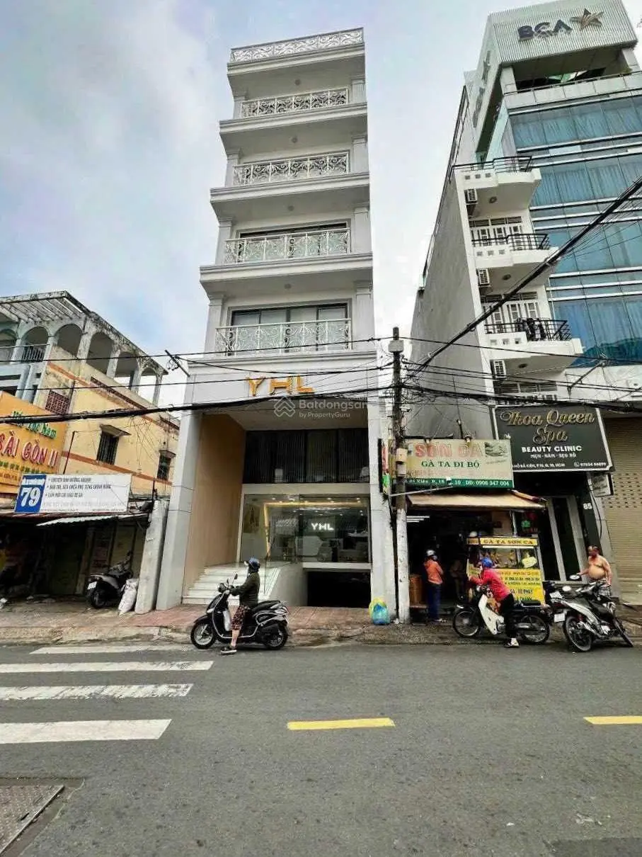 Toà nhà đường Tô Hiến Thành, Q10. Dt: 6x21m. Hầm + 5 lầu. 26 tỷ