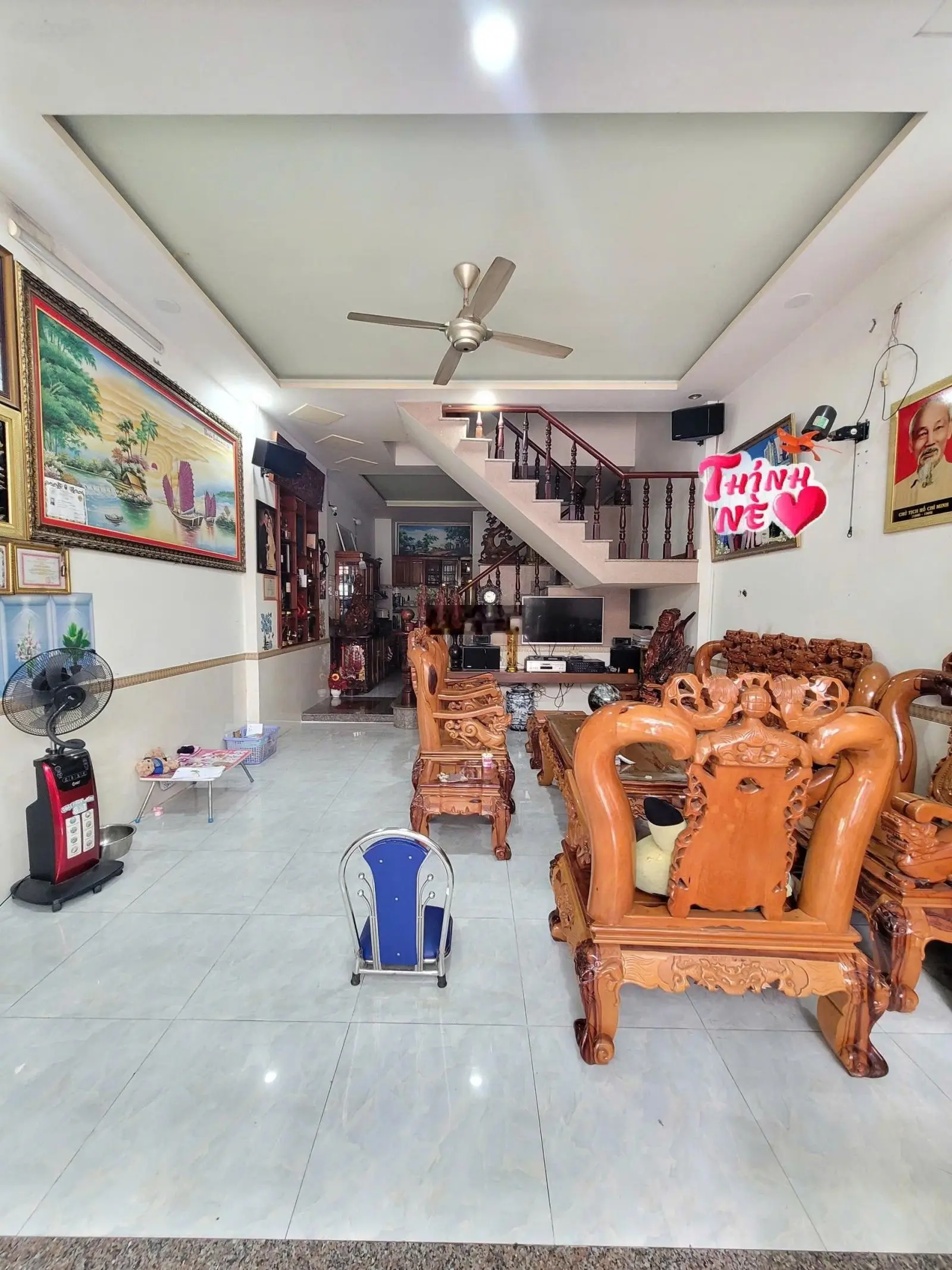 3 Lầu, 5x13m, 4.6 tỷ, mặt tiền kinh doanh, cách BigC Go 900m, 3PN, 3WC, khu dân trí cao, SHR