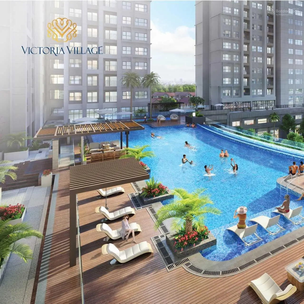 Bán căn hộ 2PN Victoria Village Q2 giá 3,6tỷ và 3PN giá 4,3tỷ Quận 2 view sông Sài Gòn