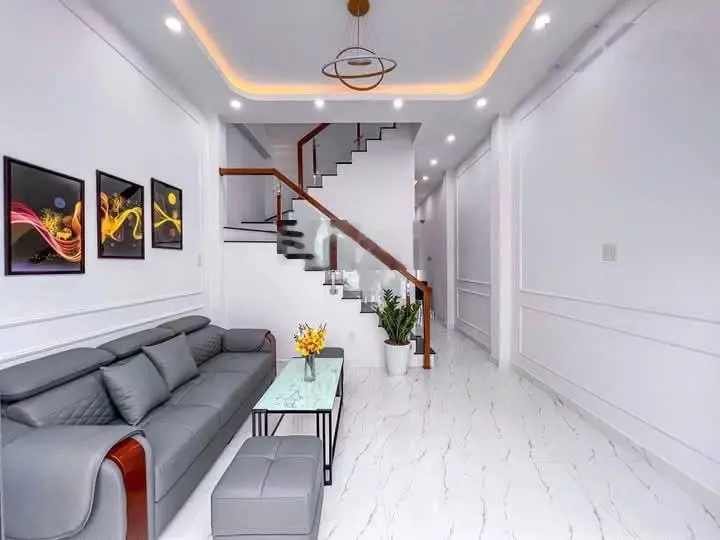 Cần bán nhà 1 trệt 1 lầu 3pn, tại bình chánh giá chỉ 1,75 tỷ