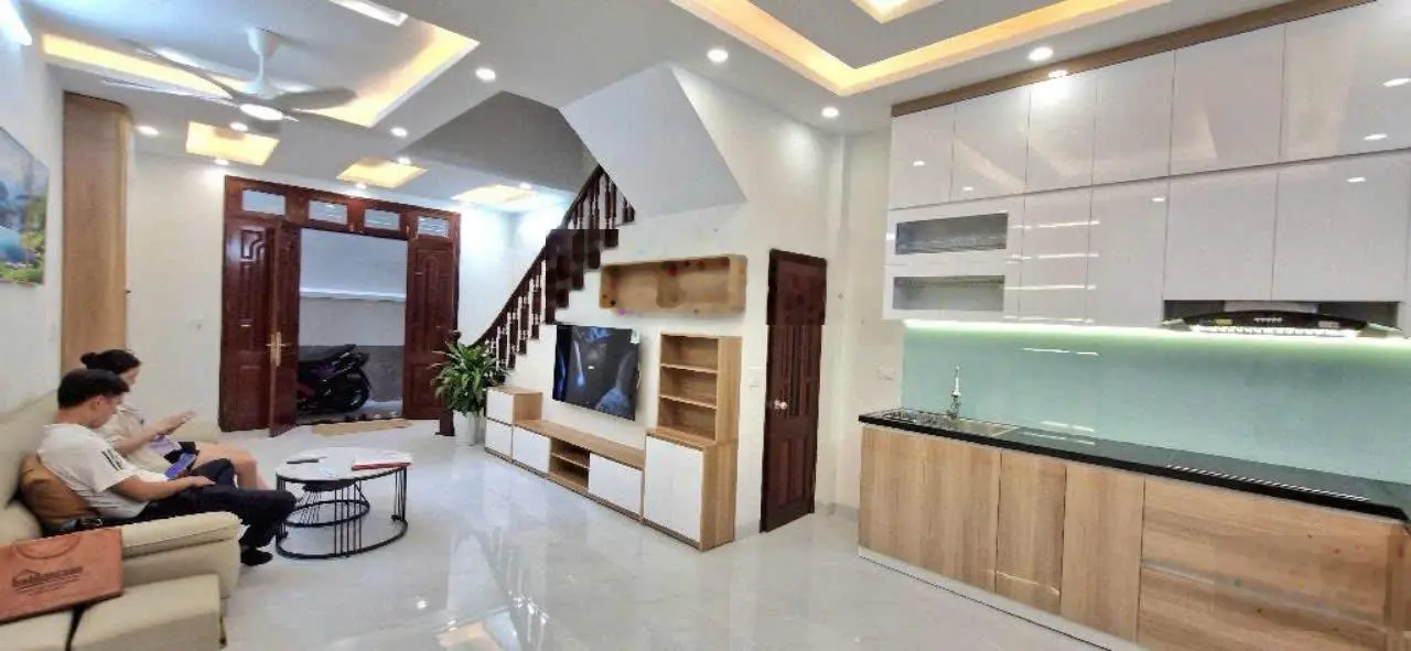 Nhà đẹp mới hoàn thiện xong,đường Mỹ ĐÌNH 47/54m2 4 tầng, 4.1m mặt tiền