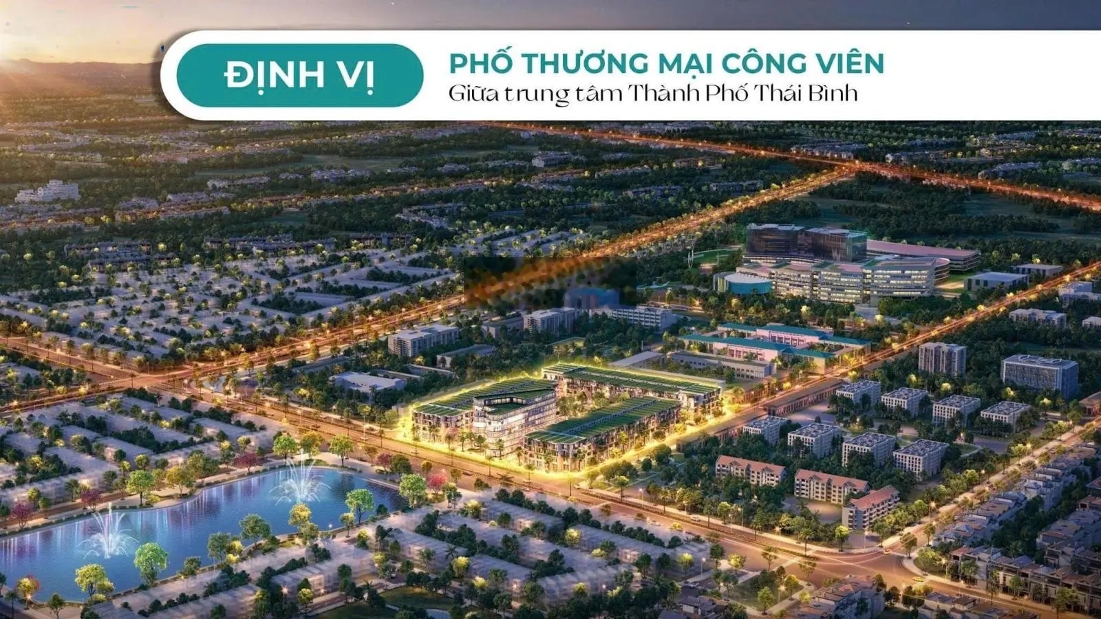 Chỉ từ 5 tỷ sở hữu ngay shophouse trung tâm tổ hợp y tế thành phố Thái Bình