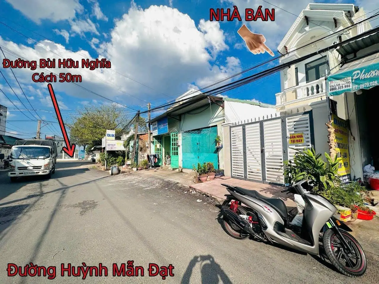 Chủ gởi bán nhà đã hoàn công mặt tiền kinh doanh đường Huỳnh Mẫn Đạt P. Hóa An, DT 84,5m2, sổ riêng