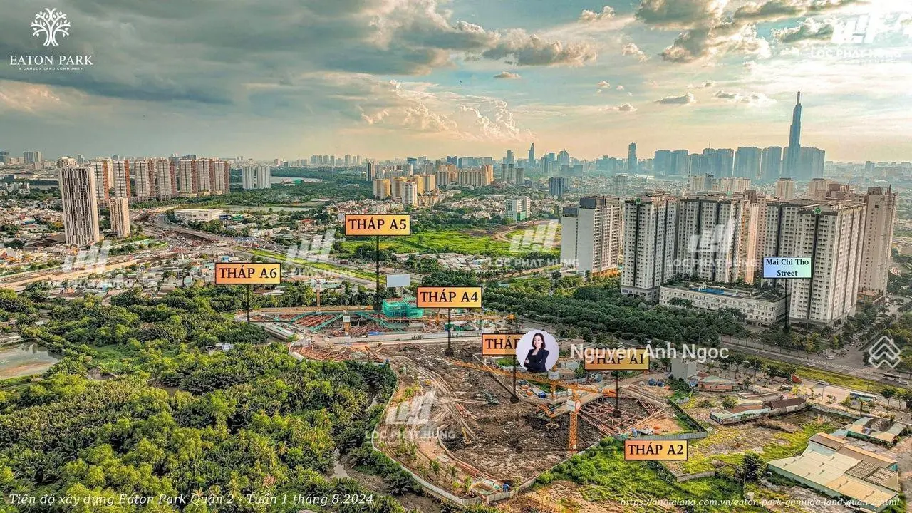 Chuyển nhượng gấp căn 2PN góc Eaton Park - A5.2x.08 - View trung tâm & Landmark 81 HĐMB 8,3 tỷ