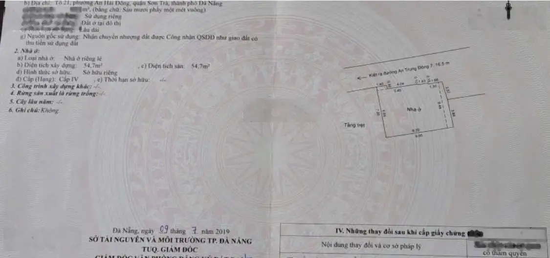 Bán lô kiệt ô tô An Trung Đông 7 sau nhà mặt tiền gần Võ Văn Kiệt ngang 9m đẹp - Gần cầu Rồng