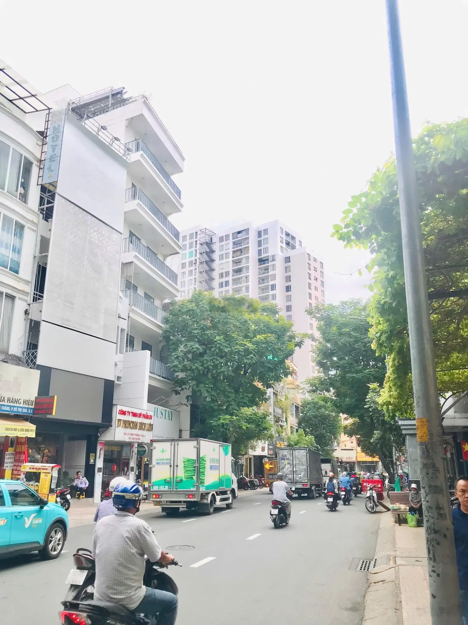 Bán nhà mt lý chính thắng, p9, quận 3 dt 5.4x24.5m 4 tầng hđ thuê 100tr giá 37 tỷ