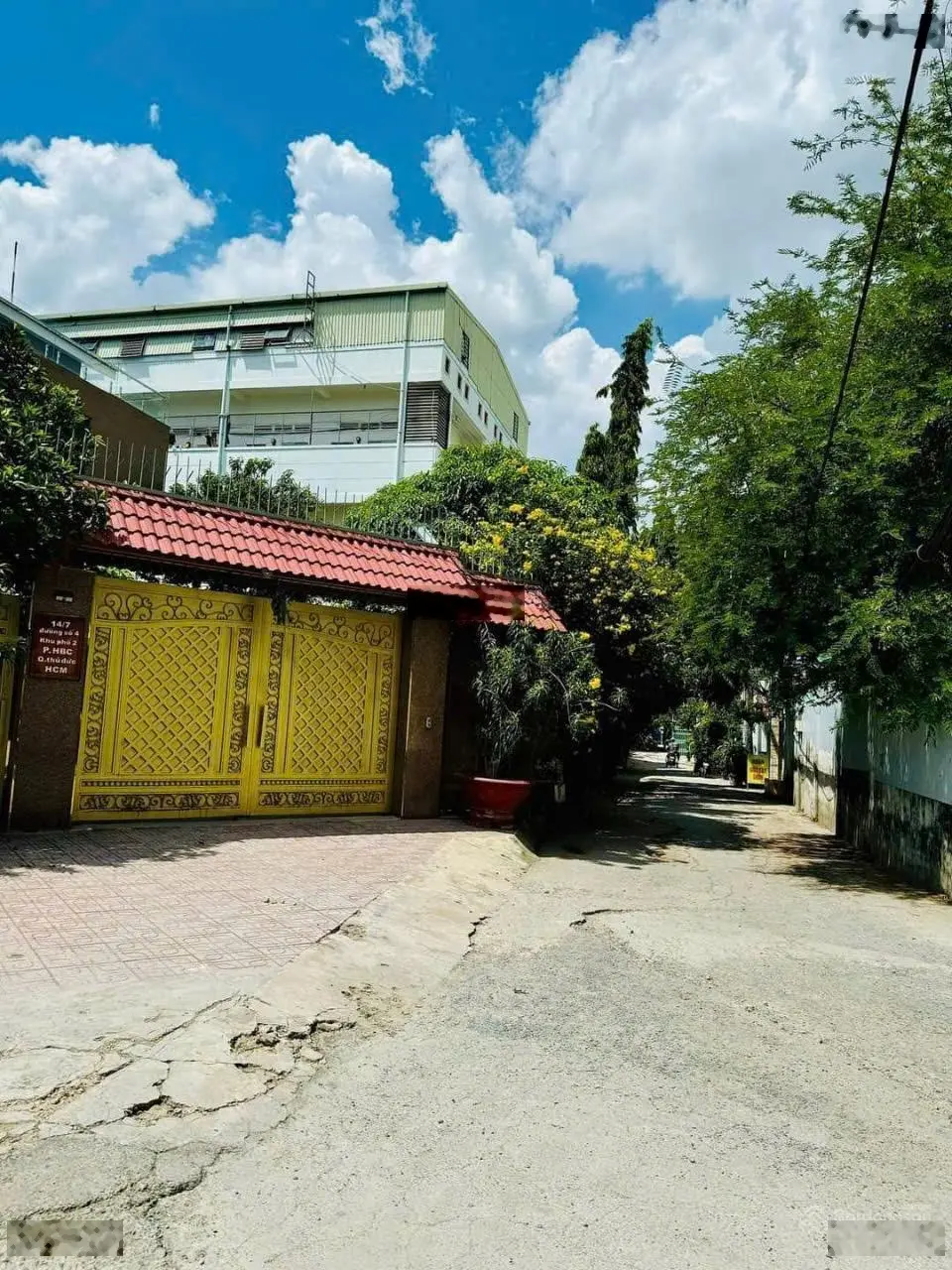 Nhà 3 tầng hẻm ô tô đường số 4, hiệp bình chánh, tp. thủ đức