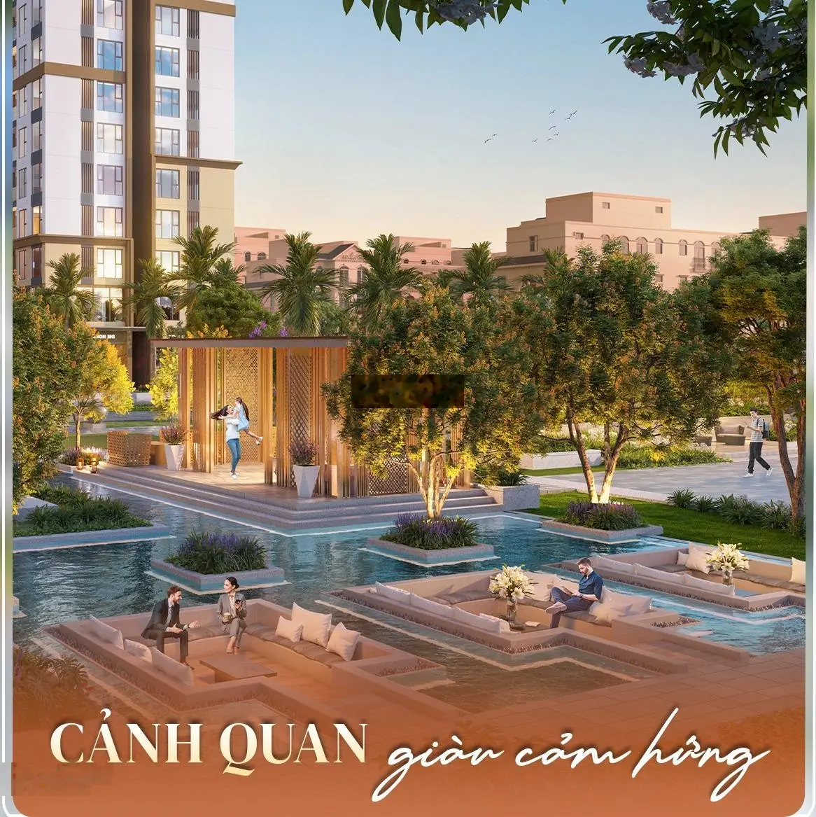 Bán căn hộ 2PN2VS phân khu Hawaii, tầng đẹp, bàn giao NT cao cấp, view sông, biệt thự Ngọc Trai