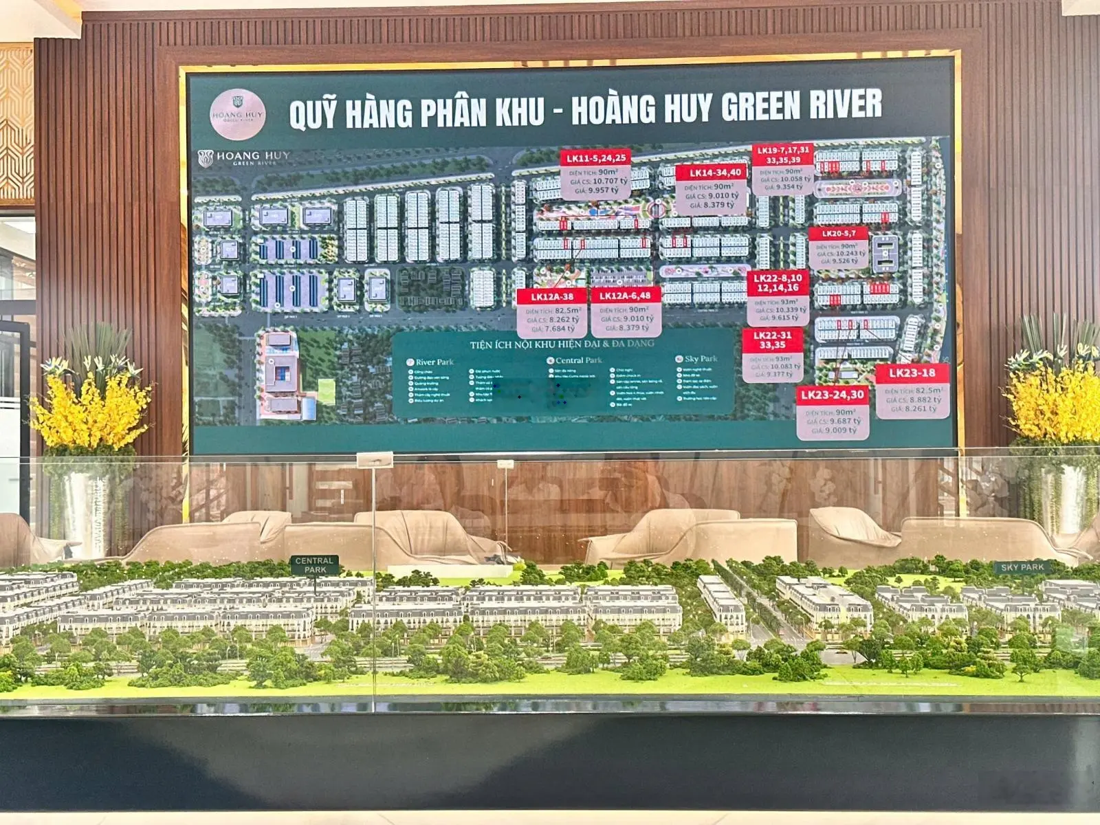 Bán Dự án bất động sản Hoàng HuyGreen River vị trí Trung tâm hành chính mới thành phố Hải phòng