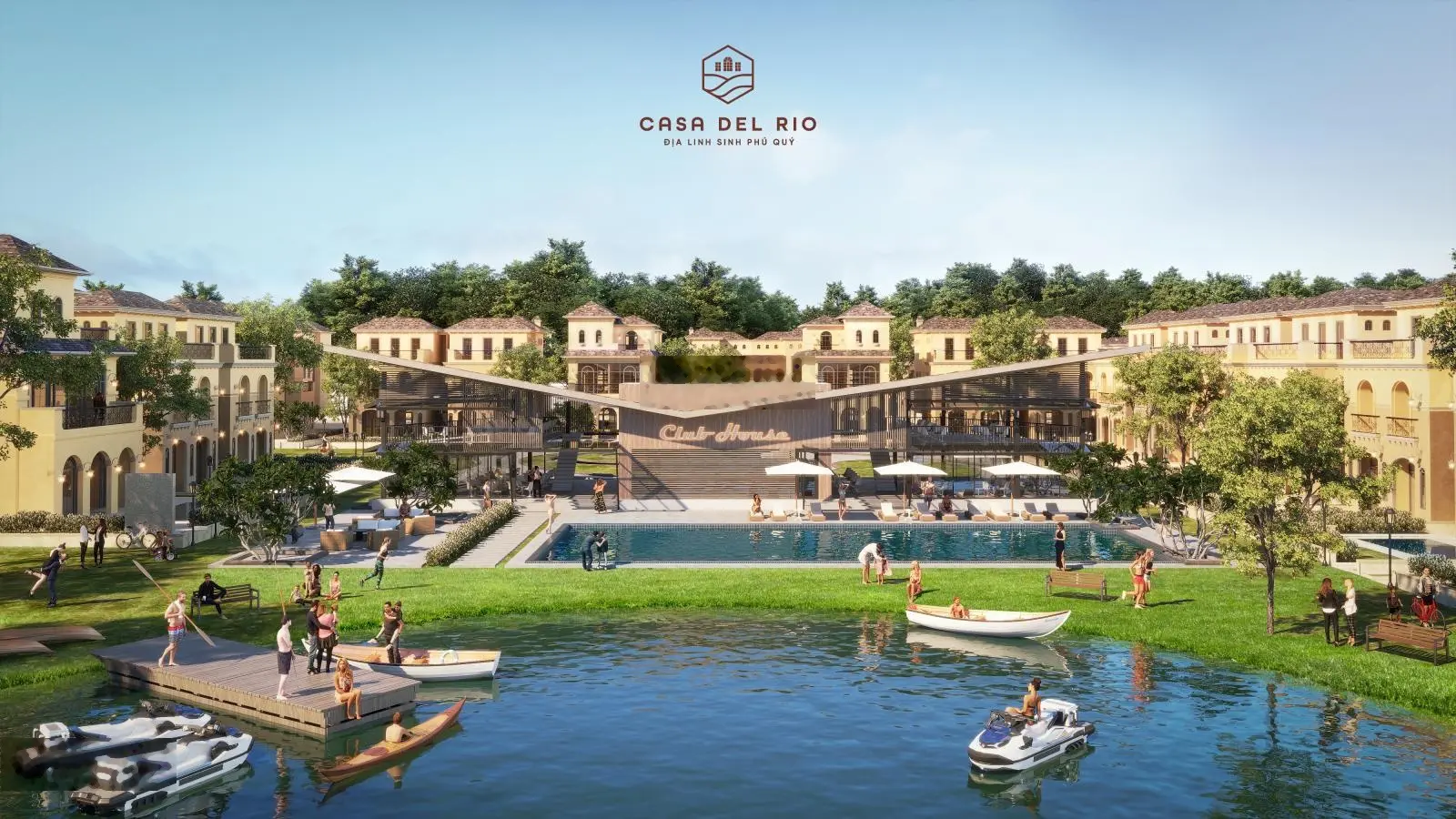 Mở bán đợt 1 biệt thự 250m2 ven đô nghỉ dưỡng Casa Del Rio, P Trung Minh, Tp Hoà Bình