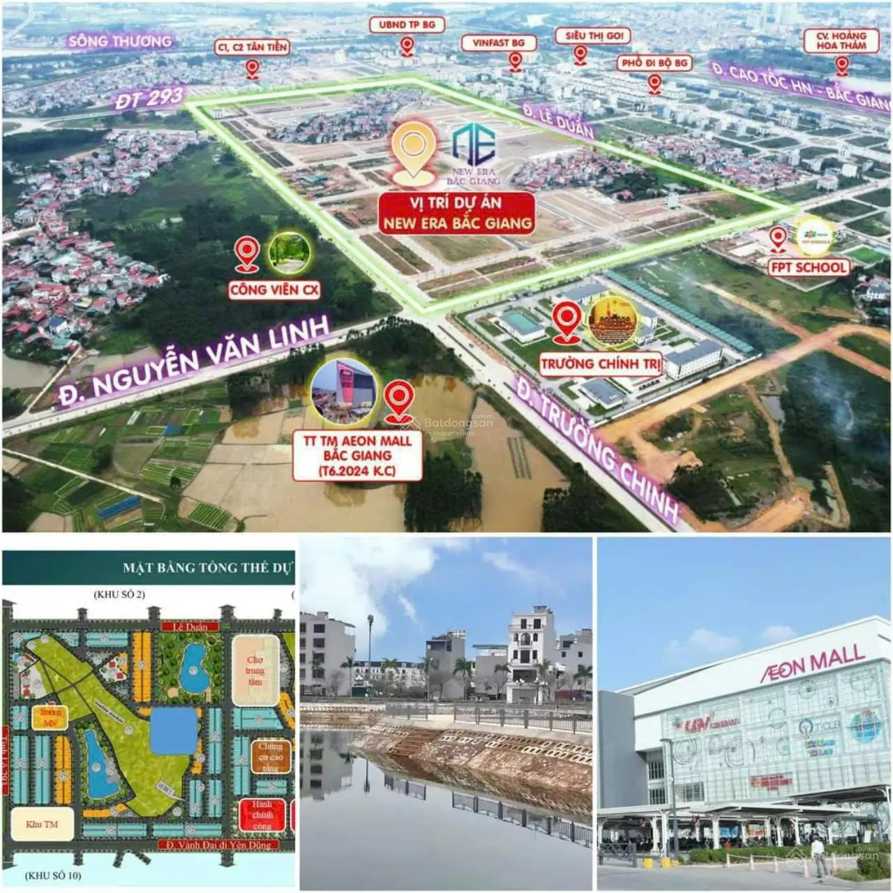 Bán đất làn 2 đường Minh Khai - Sát cạnh trường FPT Bắc Giang, cách TTTM Aeon Mall vài bước chân